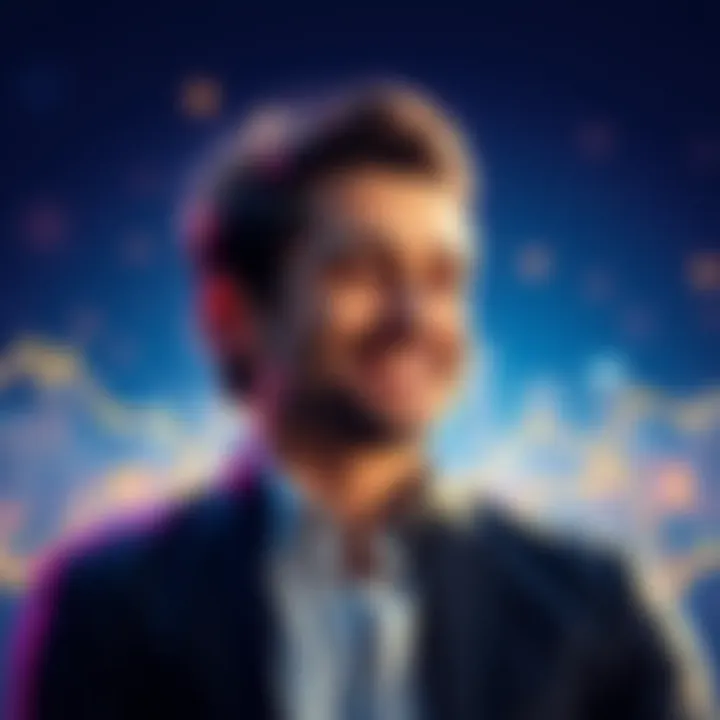 Highlighting the rise of a billionaire from a job posting