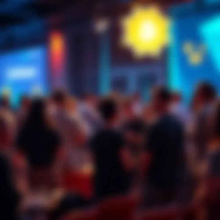 A group of people engaging in a lively discussion about Coinbase, sharing insights and opinions in a forum setting.