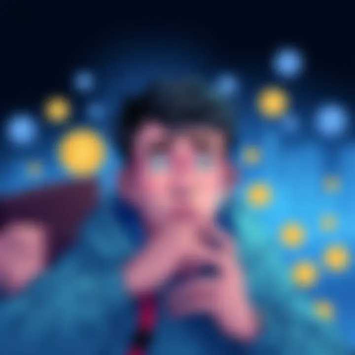 Coinbase Fund Withdrawal Concerns Illustration depicting a user worried about Coinbase fund withdrawals with a visual of cold wallets and currency symbols