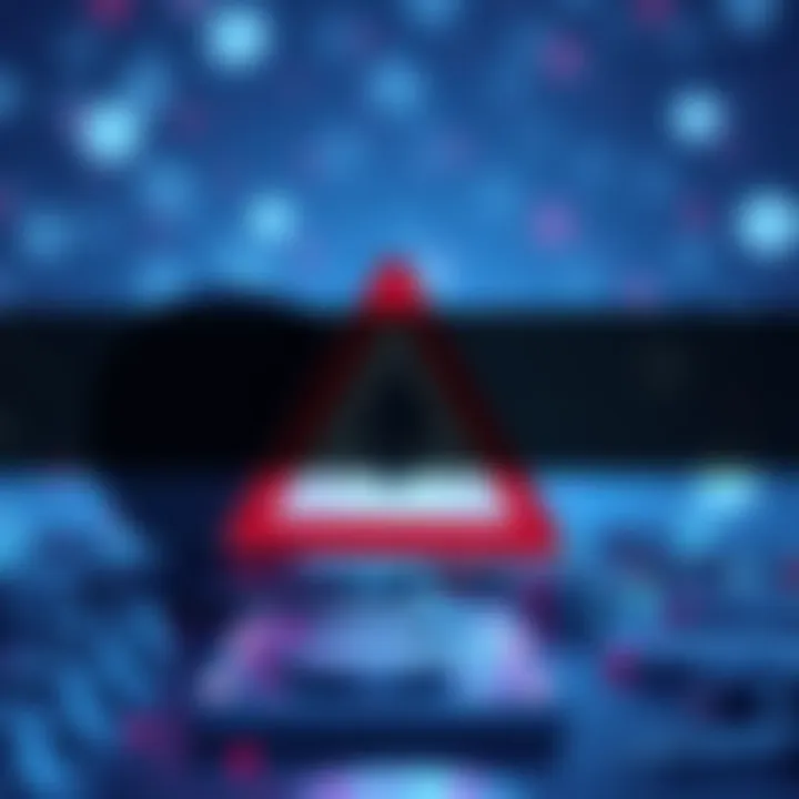 Coinbase Ethereum Support Ending Graphical representation of Coinbase logo and Ethereum logo with a warning sign, symbolizing the end of support for Injective migration to Cosmos network.