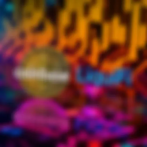 Coinbase logo next to LiquiFi logo with a digital background representing blockchain technology