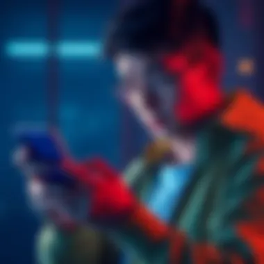 A person looking worried while checking their email on a smartphone after receiving a password change alert from Coinbase.