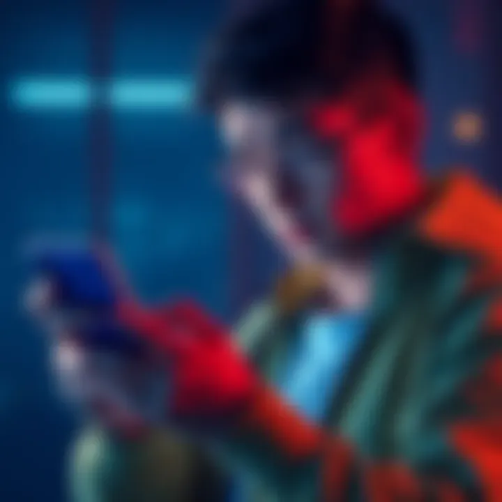 A person looking worried while checking their email on a smartphone after receiving a password change alert from Coinbase.