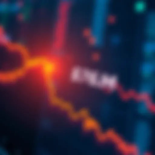 A graph showing a significant decline in Coinbase's trading volume, highlighting $76 million in a 24-hour period, with a downward trend line.