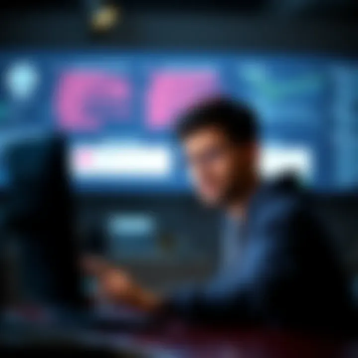 A frustrated user checking a failed transaction on Coinbase with error messages on their screen.