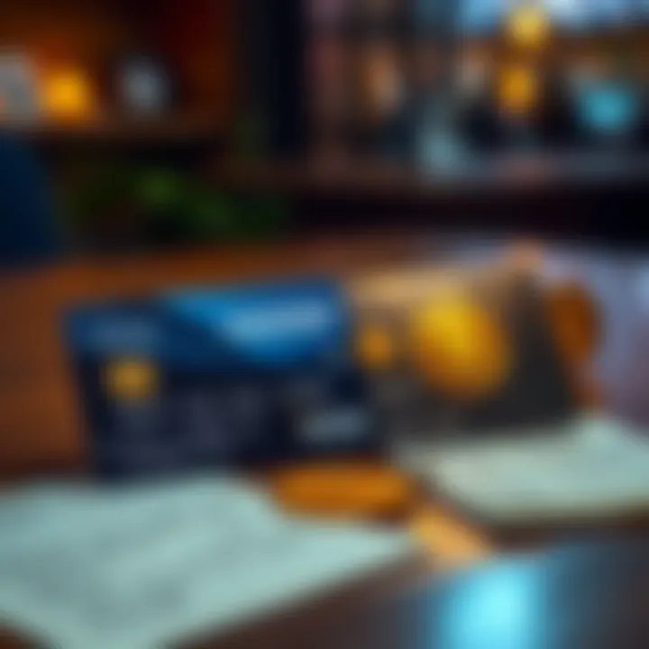 A visual comparison of the Coinbase credit card and Gemini credit card on a table with user feedback notes nearby