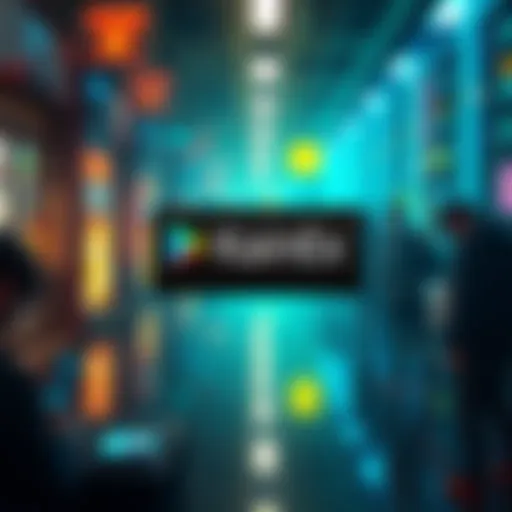 CoinEX Advertisement for Kaspa A promotional ad for Kaspa on the Google Play Store, showcasing its rise in the cryptocurrency market.