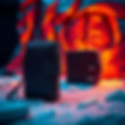 Two different cold storage wallets showing security features and accessibility options