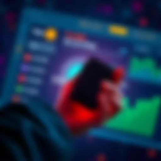 A person holding a secure cold wallet for storing Flare tokens, with a digital interface showing Flare staking options.