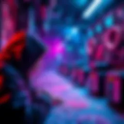 Person testing recovery phrases for a cold wallet with a secure setup