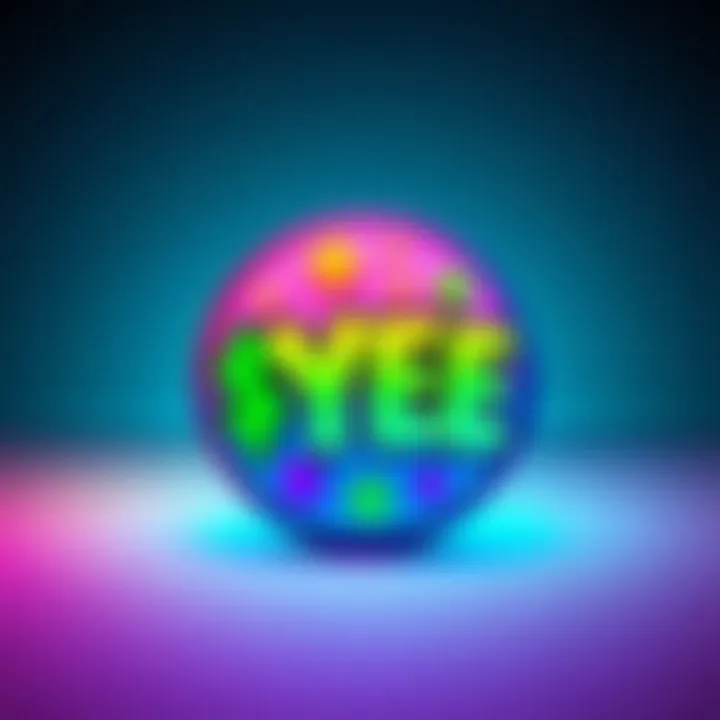 A bright and playful logo of the $YEE memecoin, featuring cartoonish graphics and vibrant colors, representing its fun community.