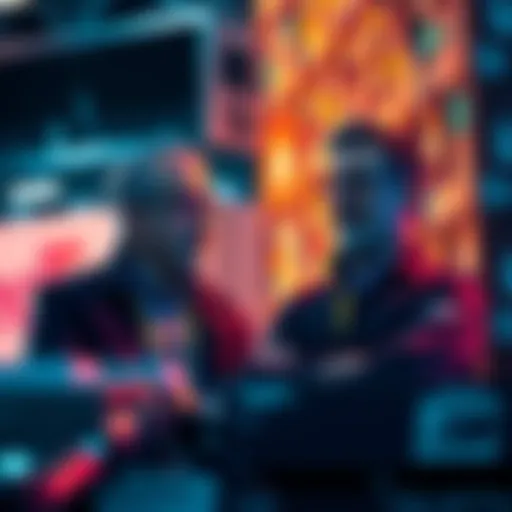 Commerce Leaders Discuss Tech Innovations Dale Chrystie from FedEx and Paul Rapino from Hashgraph engage in a discussion about technology advancements