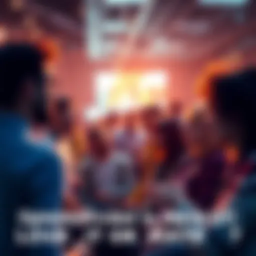 People discussing the new user interface, sharing opinions and reactions in a lively forum setting.