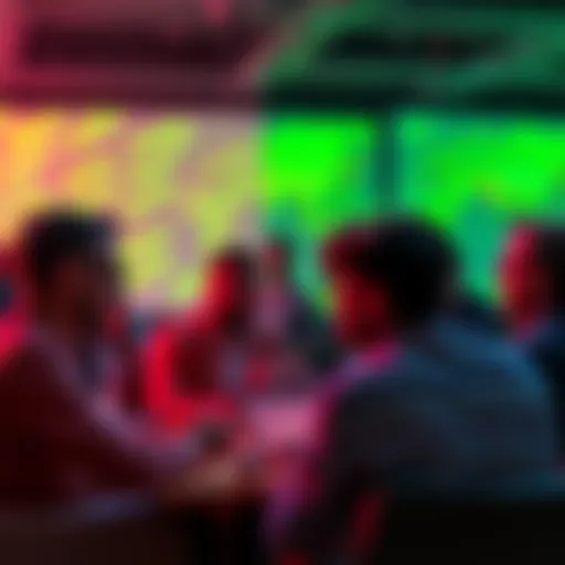 Group of people participating in a live technical community call discussing block streams and nodes