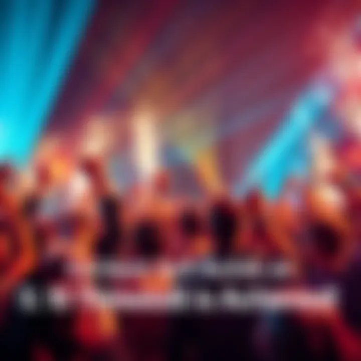 Community Celebration People celebrating the achievement of the .10 threshold with excitement and joy in a lively gathering.