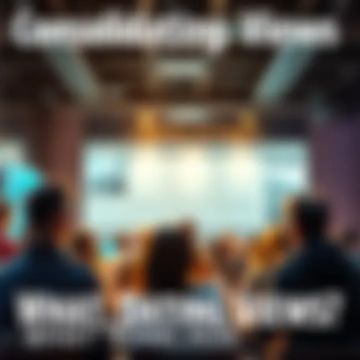 Community Discussion A group of people engaging in a lively discussion, sharing ideas and thoughts in a forum setting.