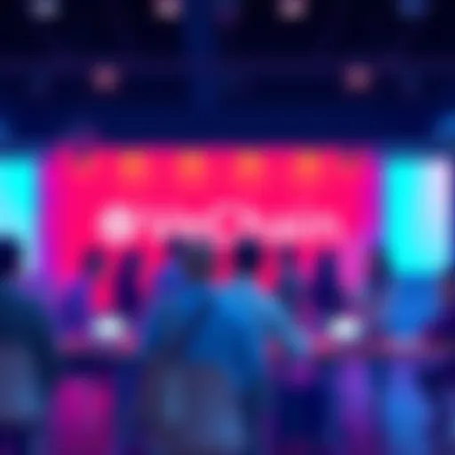 Group of community members actively discussing VeChain in a forum setting