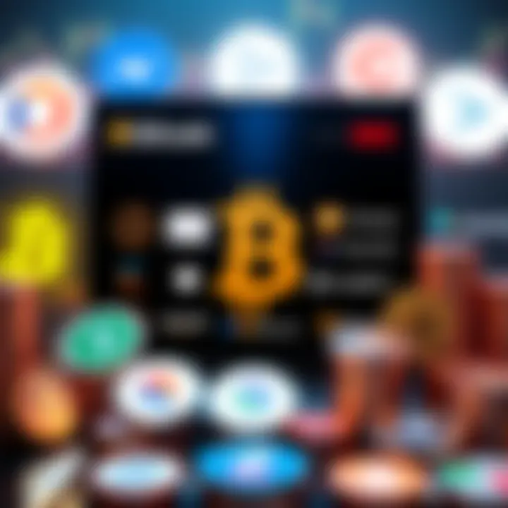 A graphic showing logos of companies that invest in Bitcoin, highlighting the trend in cryptocurrency adoption.