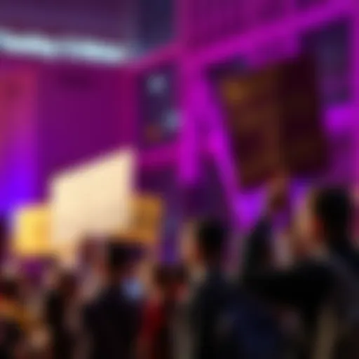 Critics expressing frustration with a company's leadership decisions, showcasing people holding signs at a protest