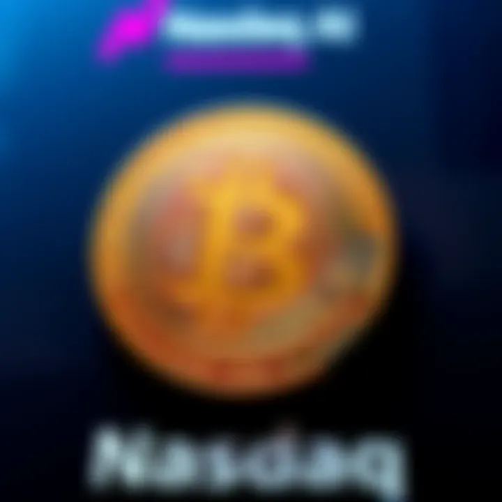 Company logo with Bitcoin symbol fading out A company logo displaying a Bitcoin symbol that is fading, representing a shift away from crypto to AI.