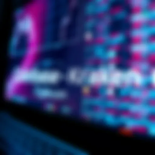 Comparing Crypto Exchanges Representation of Coinbase, Kraken, and Crypto.com logos with user opinions on a digital screen