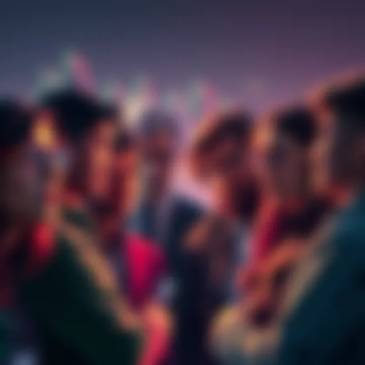 Group of people talking about the stagnant price of $CSPR, showing worry and curiosity about its future