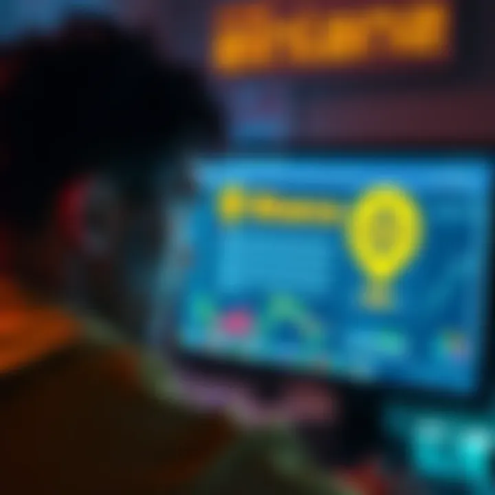 A worried person looking at a computer screen showing Binance withdrawal message, highlighting concerns in the crypto market.