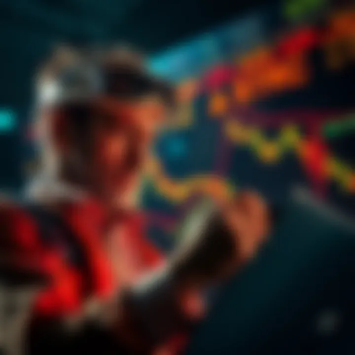 Concerns Over STRC Investment A worried investor examines a stock chart with a downward trend, contemplating the risks of investing in STRC, with a focus on dividends and capital ownership.