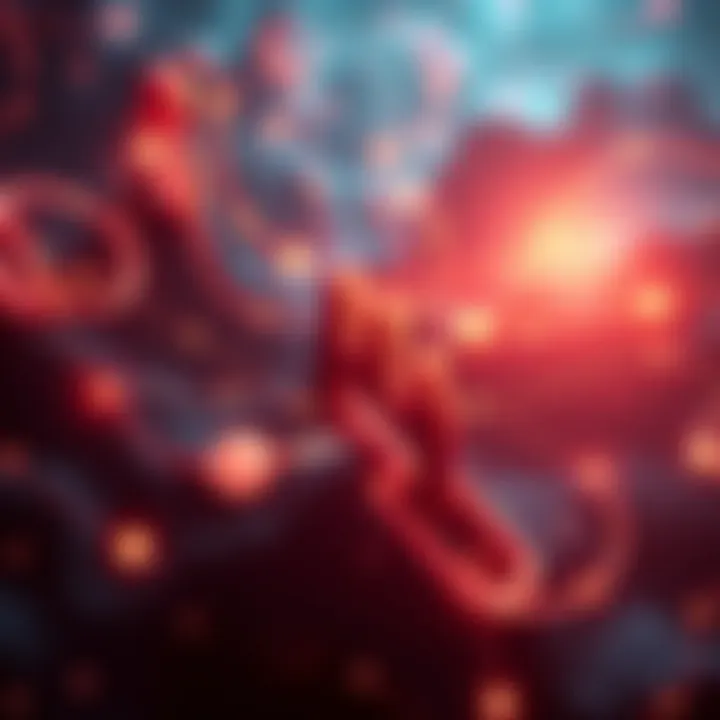 Visual representation of Cosmos blockchain moving towards independence after Nobel's exit, featuring connected chains and growth symbols