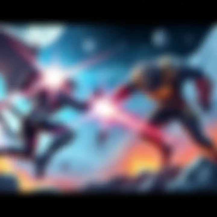 Epic Clash of Titans: Cosmos vs. Avalanche Visualization of a fierce battle between Cosmos and Avalanche in the 2025 Crypto Tournament, capturing the spirit of competition in decentralized finance.