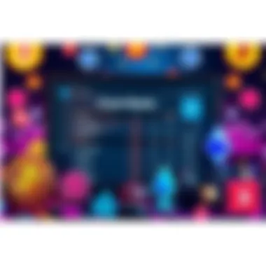 A Trezor wallet displaying cost basis information on a screen, surrounded by various digital asset icons like Bitcoin and Ethereum.