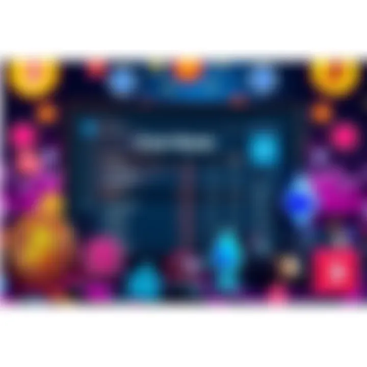 A Trezor wallet displaying cost basis information on a screen, surrounded by various digital asset icons like Bitcoin and Ethereum.