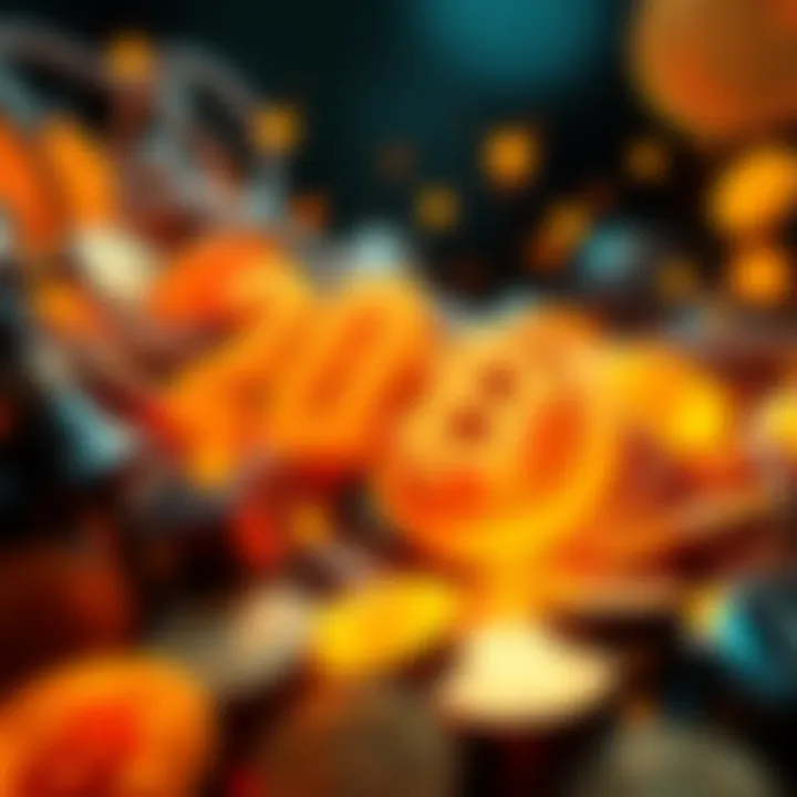 Graphic showing a countdown timer approaching 20 million Bitcoins mined with Bitcoin symbols and excitement