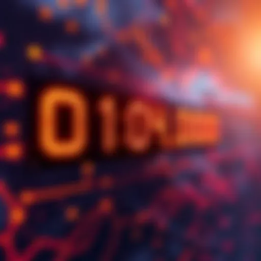 Countdown to Halving Event A digital countdown timer showing blocks decreasing as the halving event approaches in the crypto market.