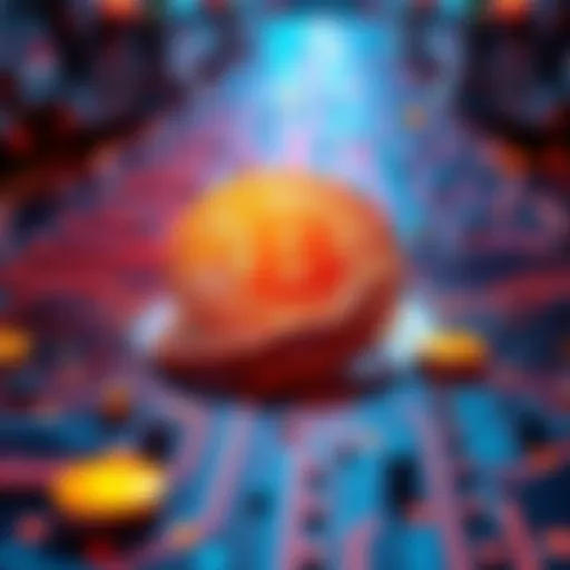 C++ Bitcoin Library Overview A visual representation of a C++ Bitcoin library interface with features like Taproot and GPU acceleration highlighted.