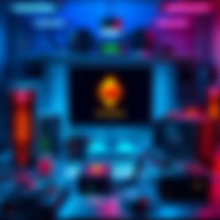 A visual comparison of CPU and GPU mining setups for Monero, showcasing Intel and AMD CPUs alongside various GPUs.