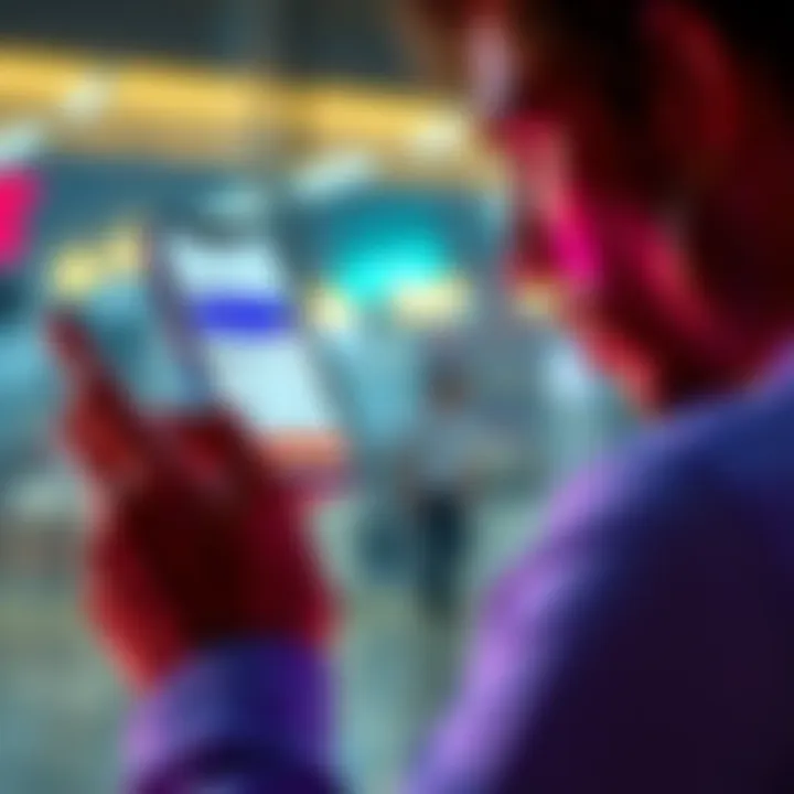 Credit Card Balance Transfer A person using a smartphone showing the Revolut app, with credit card details displayed, looking concerned about balance transfer limitations