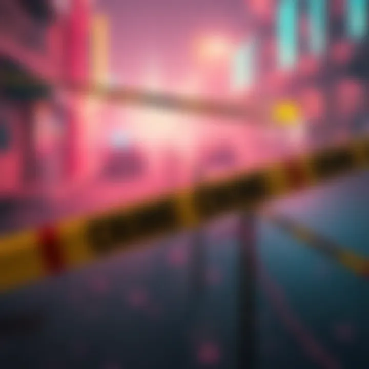 Caution tape surrounds a grim crime scene in Dubai where a crypto scammer and his wife were found dismembered.