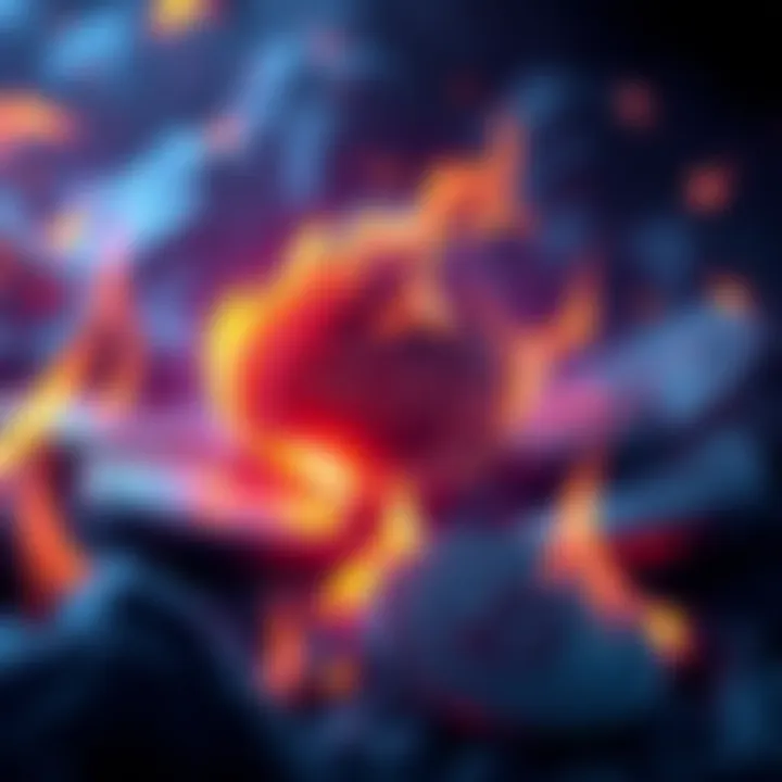 Illustration of CRO coins with flames indicating burning, representing the impact of app revenue on CRO value.