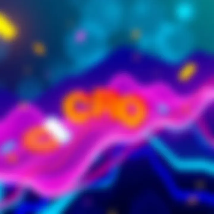 Graph showing CRO price at $0.10409 with a rising trend towards $2.71 by 2025