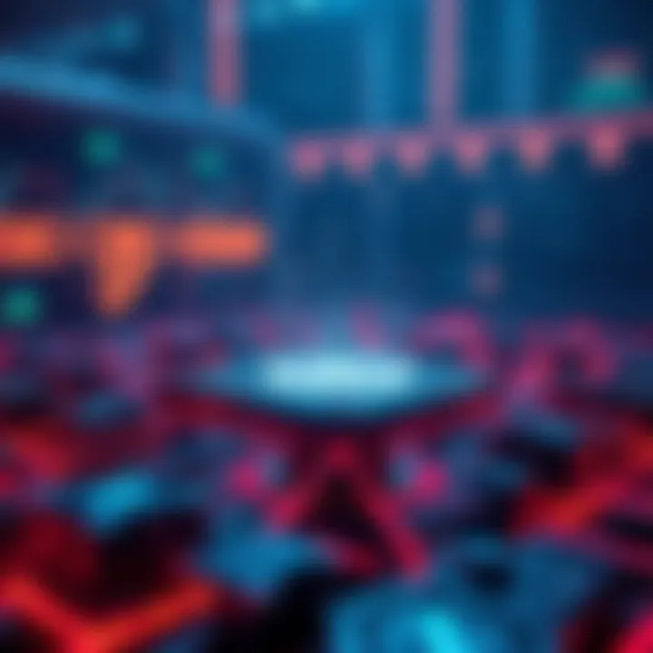 A visual representation of Aurora Intents showcasing cross-chain swaps, deposits, and API connectivity in a blockchain setting