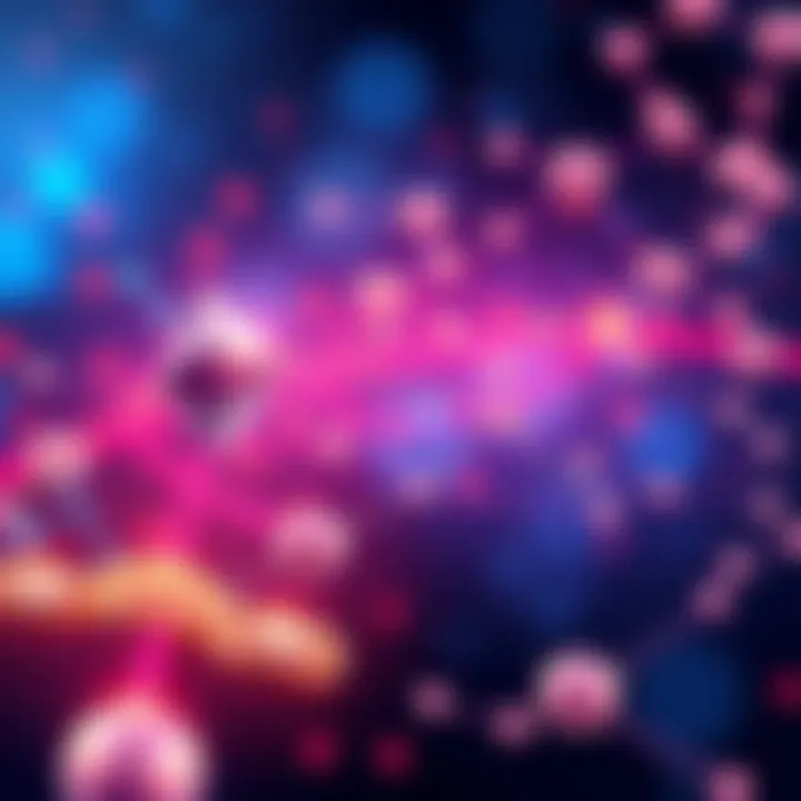 Cross-Chain Swap Illustration A visual representation of seamless transfers between Ethereum and Solana, featuring digital coins and connected nodes in a smooth flow.