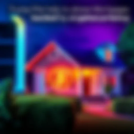 A house with a digital currency symbol in front, representing the new mortgage option.