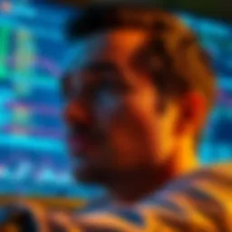 A person looking at a computer screen displaying crypto regulations, with a worried expression, symbolizing uncertainty and delays in the Crypto CLARITY Act.