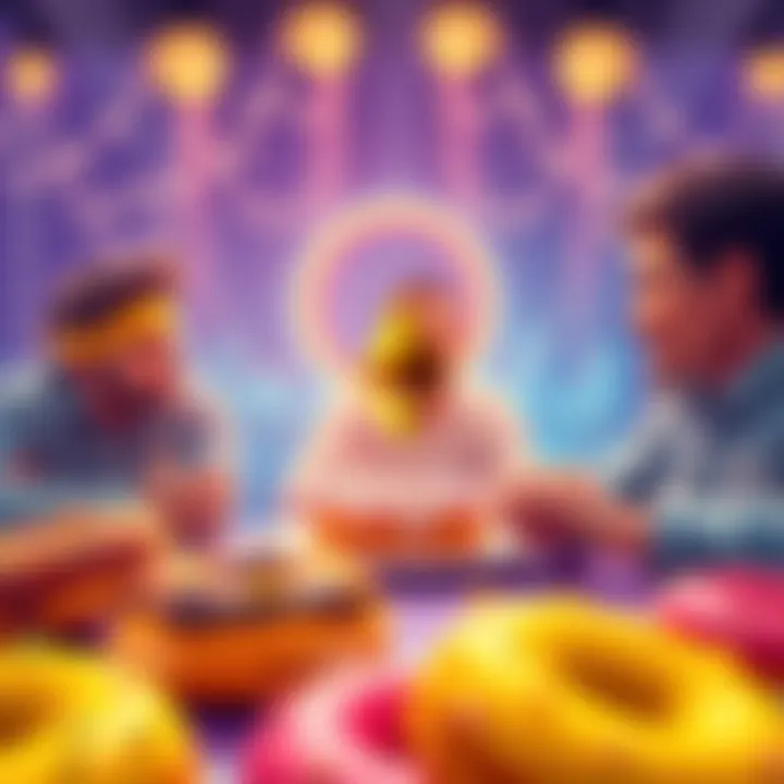 Engaging in Crypto Conversations A vibrant discussion on cryptocurrency, showcasing community members sharing insights in a digital environment.