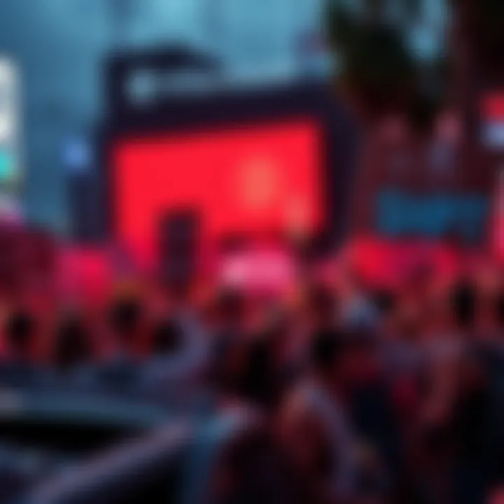 Group of cryptocurrency supporters holding signs and banners, advocating for a positive crypto image and unity in the community.