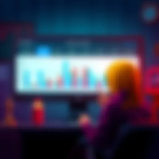 A graphic showing different realized gains between Cointracker and Coinbase with a concerned user analyzing tax implications.