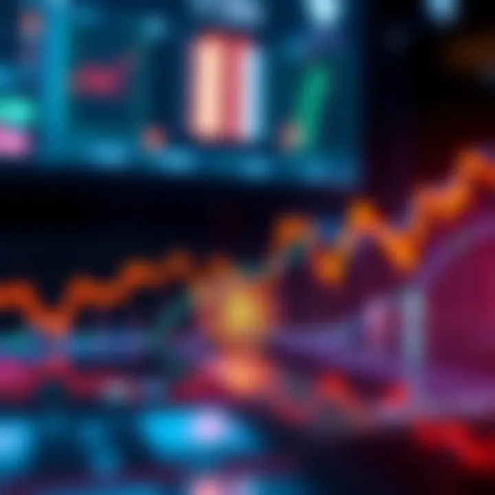 Crypto Market Surge A graph showing a sudden increase in cryptocurrency prices, indicating a boost in the crypto market.