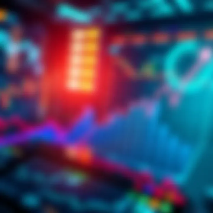 A graph showing cryptocurrency price trends and investment opportunities in 2026, with upward and downward movements illustrating market dynamics.