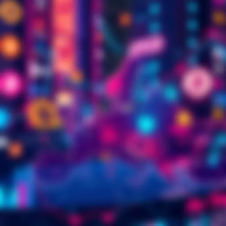 A visual representation of various crypto exchanges in Europe showing low fees and secure transactions